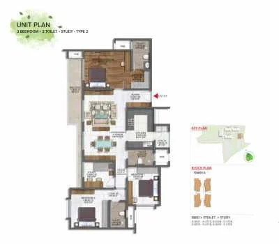 4 BHK Floor Plan